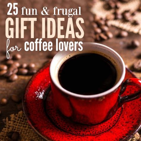The best quirky gifts for coffee lovers. Gifts for Coffee Lovers - 25 Frugal gift ideas for coffee ...