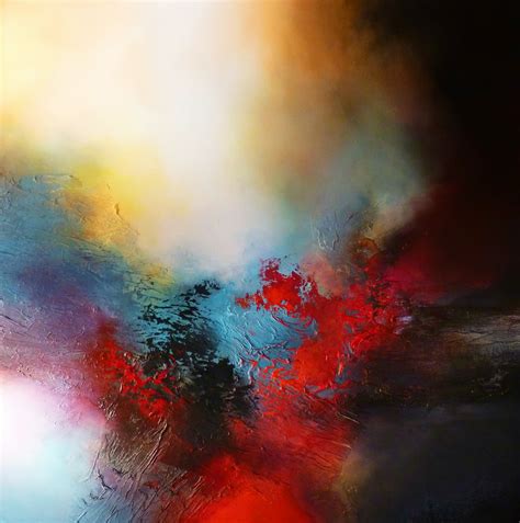 Abstract Paintings By Artist Simon Kenny Large Contemporary Abstract