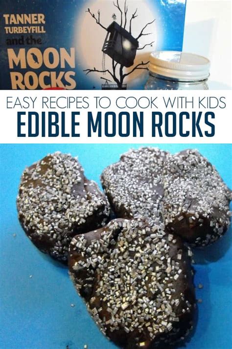 Delicious And Simple Edible Moon Rocks To Cook With Kids
