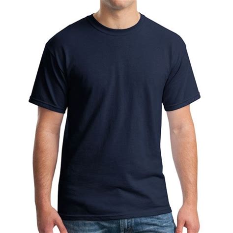 Gildan 5000 Cotton T Shirt Navy