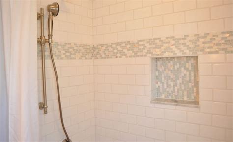 Beige tiles with grey trim. 34 best floor tile trim on shower wall images on Pinterest ...