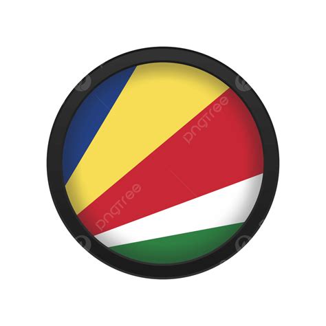 Seychelles Flag With Pole Transparent Png Vector Psd And Clipart