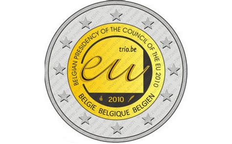 Belgium 2 Euro 2010 Presidency Of The Council Of The Eu Eurocoinhouse