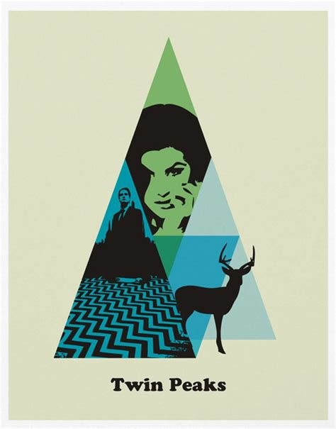 Twin Peaks Poster Print Twin Peaks Art Poster Print Etsy