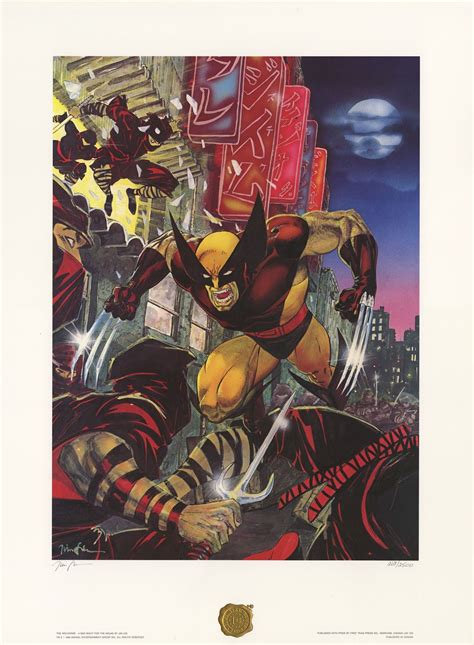 Jim Lees Wolverine Wolverine Art Wolverine Marvel Marvel Comics Art