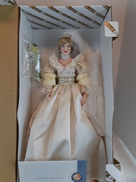 Princess Diana Porcelain Doll By Franklin Mint Ugel01epgobpe