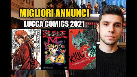 Migliori Annunci Manga Lucca Comics 2021 Youtube
