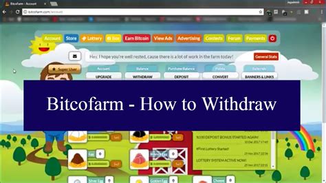 Cryptocurrency exchange coinbase is adding a new way to withdraw funds from your coinbase account. bitcofarm withdraw bitcoin - How to withdraw bitcoin based ...
