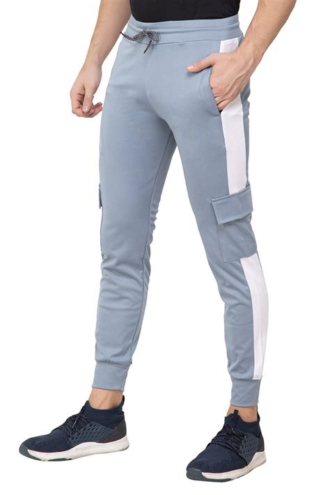 Sky Blue Striped Men Lycra Joggers At Rs Piece In Jaipur Id