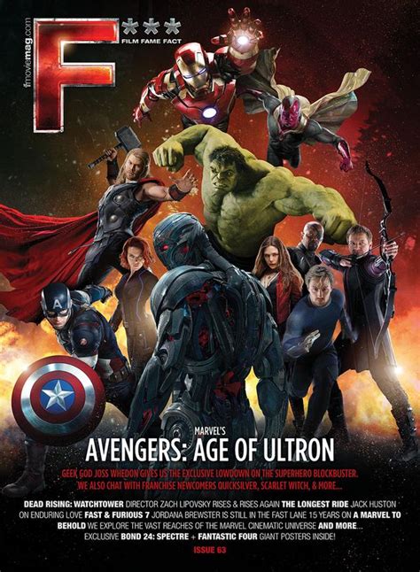 Avengers Age Of Ultron Covers F Magazine Rmarvelstudios