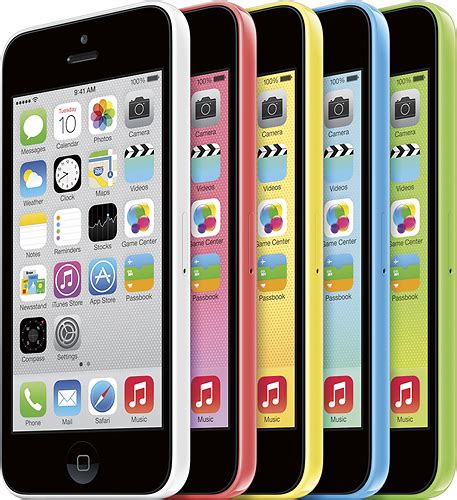 Best Buy Apple Iphone 5c 8gb Cell Phone White Mgf02lla