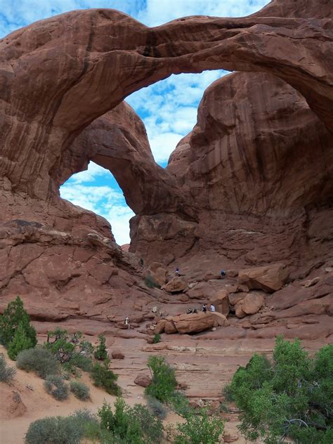 Double Arch Trail Chuck Agins Flickr