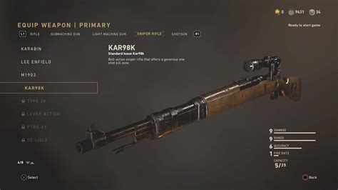 The Best Sniper Rifles In Call Of Duty Wwii Dot Esports