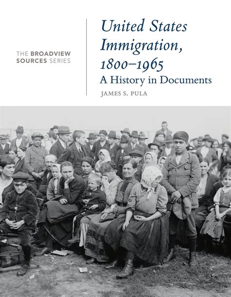 United States Immigration 1800 1965 A History In Documents