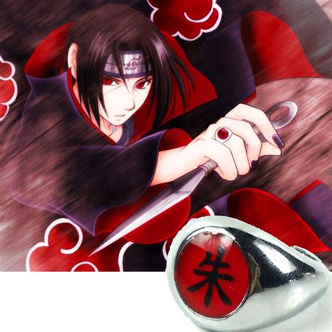 10 Anillos Estilo Naruto Todos Akatsuki Uchiha Madara