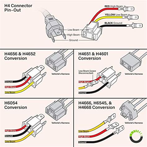 H4 led headlight wiring diagram. 4x6 Led Headlight Wiring Diagram - Wiring Diagram Schemas