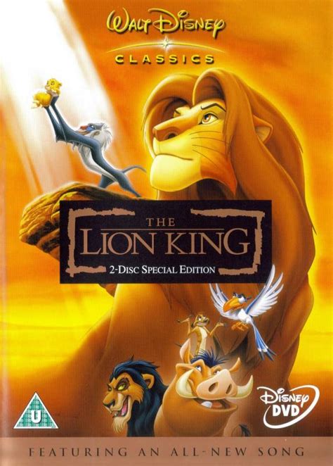 Dvd The Lion King 2 Disc Special Edition Walt Disney Studios Home