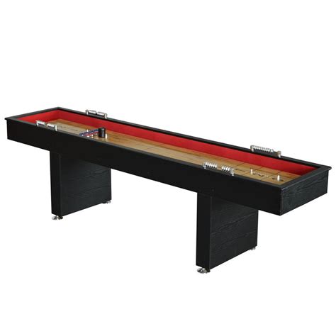 Shuffleboard Game Table With Padded Gutters 8 Ft Exciting Fun Indoor