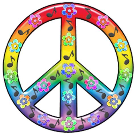 Peace Sign In Rainbow Colors 4239242 900x900 All For