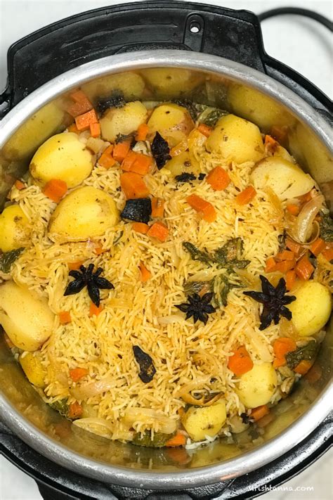Potato Biryani Is A Simple Mixed Rice Dish That Is Prepared With