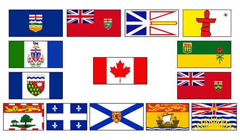 Provincial Flags Of Canada Set Provincial Stick Flag Set Provincial