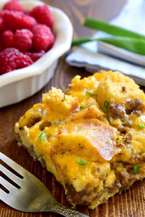 This Overnight Sausage Egg Casserole Is A Delicious