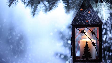 Christmas Holiday Lantern Hd Wallpapers Desktop And Mobile Images