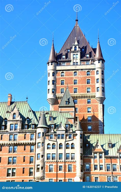 ChÃ¢teau Frontenac Hotel In Quebec City Canada Editorial Photography