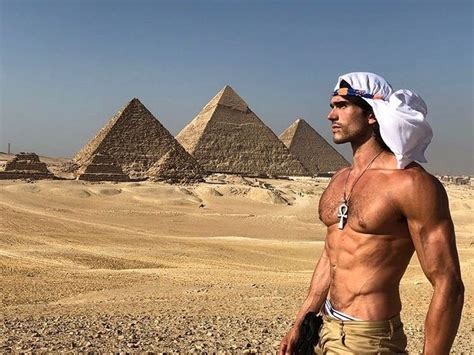 In The Desert Perfect Body Men Hot Male Models Handsome Men