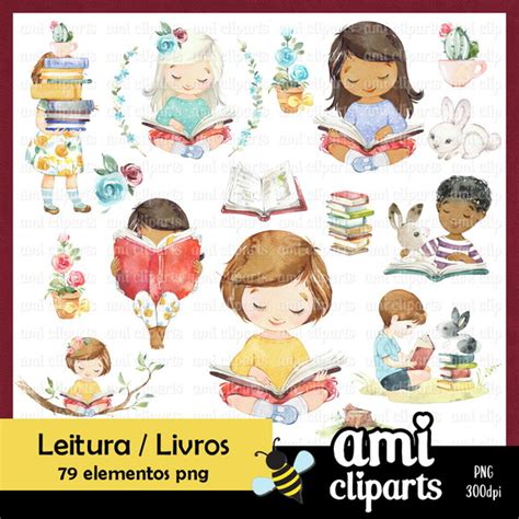 Kit Digital Meninas Leitura Livros Elo7 Produtos Especiais