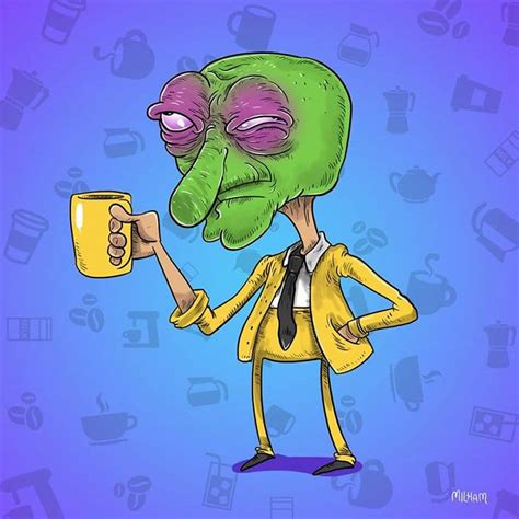 15 Illustrations Showing Famous Cartoon Characters Before Drinking