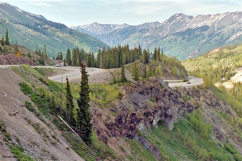 Red Mountain Pass Ouray Silverton Co Us Highway 550 On Million