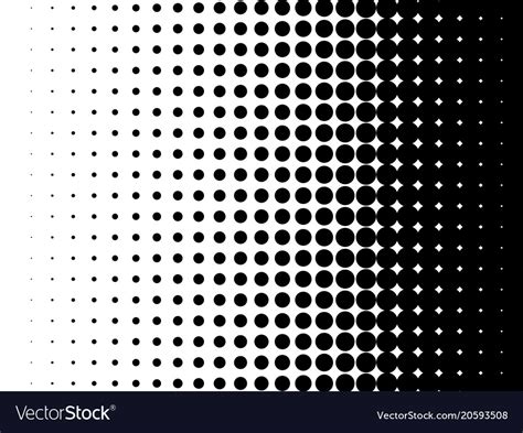 Halftone Pattern Dot Gradient Background Vector Image