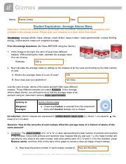 Electrons are much smaller than protons and neutrons, so their mass isn't factored into the calculation. Copy_of_Mini_Lab_-_Gizmo_Average_Atomic_Mass_Activity_A ...