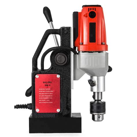Mophorn 980W Magnetic Drill Press With 1 37 Inch 35mm Boring Diameter