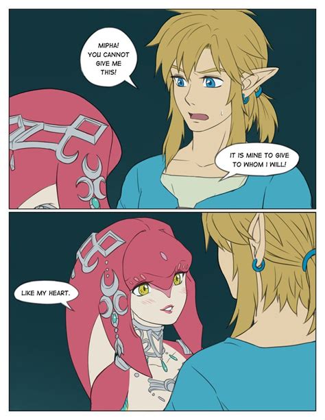 Mipha Link Comic Page 2 Legend Of Zelda Memes Legend Of Zelda