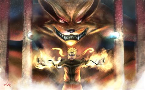 Naruto Shippuuden Manga Anime Uzumaki Naruto Kyuubi Wallpapers Hd