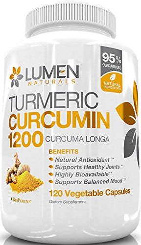 Turmeric Curcumin With Bioperine Black Pepper Mg Extra Strength