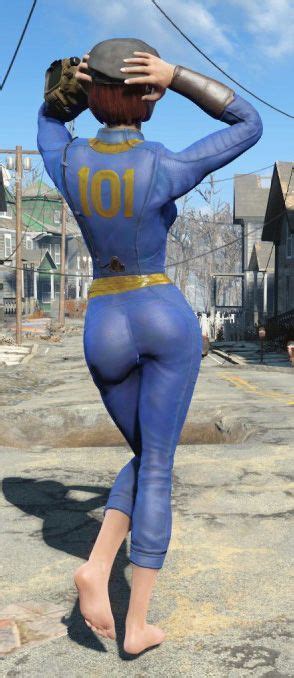Fallout 4 Barefoot Vault Suit Video Game Characters Barefoot Game