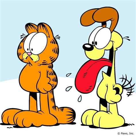 Cats Rule Dogs Drool Garfield And Odie Garfield Cartoon Garfield