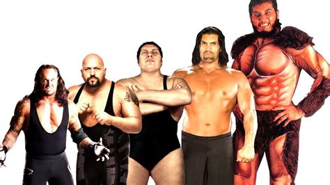 Top 15 Tallest Wrestlers Of All Time Giant Wrestlers Wwe Wwf Hd Youtube