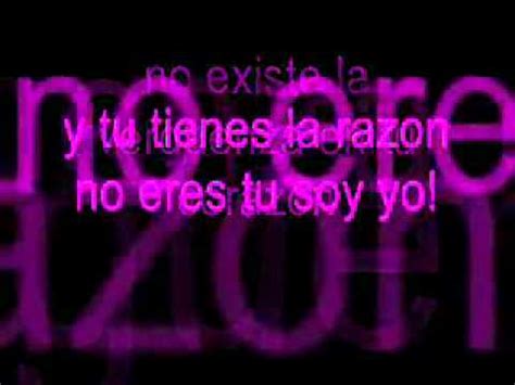 Listen to the song and read the spanish lyrics and english translation of. SANTA RM - no eres tu soy yo (LETRA) - YouTube.flv - YouTube