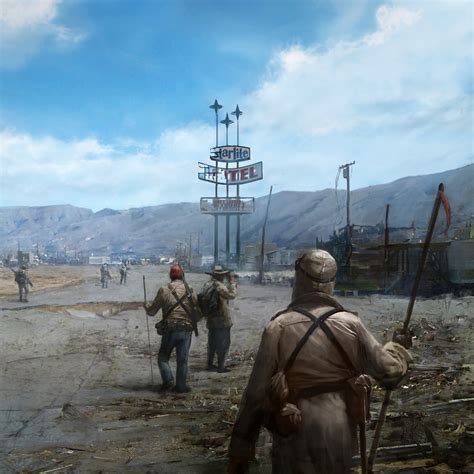 Fallout 4 Concept Art Wallpaper Wallpapersafari