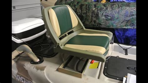 Diy Generic Kayak 360 Swivel Seat Mounting Bracket Youtube