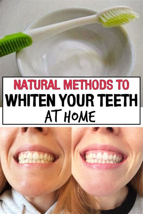 Natural Methods To Whiten Your Teeth At Home Healthy Lifestyle