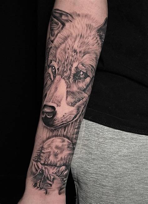 Details 82 Forearm Wolf Tattoo Designs Latest Thtantai2
