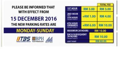 A public hearing on the rate proposals was held on april 26. TBS LATEST PARKING RATE YO