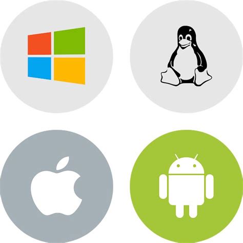 Download Icons Windows Linux Android Mac Svg Eps Png Psd Ai Vector