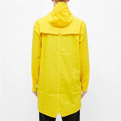 Rains Long Jacket Yellow End Us