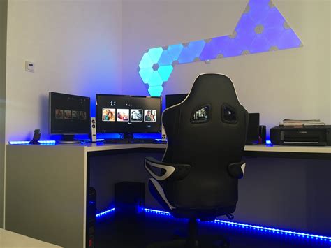 Nanoleaf Led Stripes Gaming Setup Mit Bildern